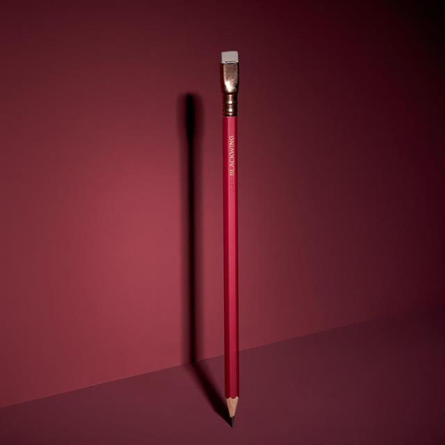 Blackwing-Palomino Blackwing Matte Red Kurşun Kalem Seti 12'li-Ahşap Kurşun Kalem-4-milagron.live