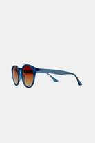 Blinky London-Cuore Bleu Marron Unisex Güneş Gözlüğü-Güneş Gözlüğü-2-milagron.live