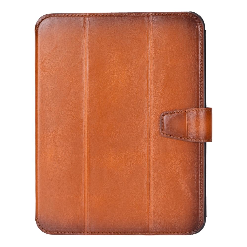 Bloominbag-Bloom Case Trigon Tan Apple I Pad Mini (2024) Hakiki Deri Kılıf-1-milagron.live