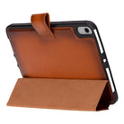 Bloominbag-Bloom Case Trigon Tan Apple I Pad Mini (2024) Hakiki Deri Kılıf-3-milagron.live