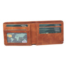 Bloominbag-Bloom Fold Cognac Tan Hakiki Deri Cüzdan-5-milagron.live