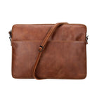 Bloominbag-Bloom Sleeve Leeds 14" Cognac Brown Hakiki Deri Laptop & Tablet Kılıfı-1-milagron.live