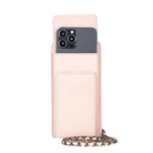 Bloominbag-City Muse Deri Carnation Blush çapraz Askılı Telefon Cüzdan-3-milagron.live