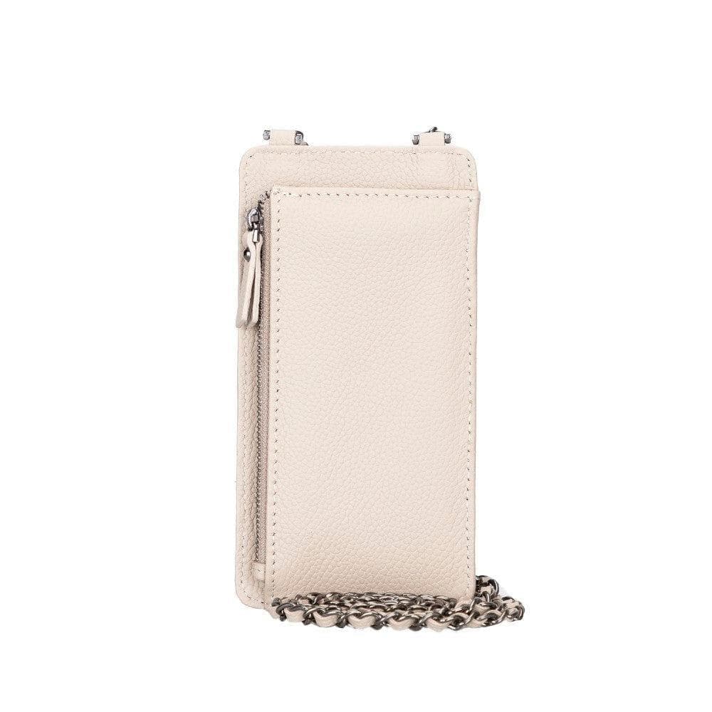 Bloominbag-City Muse Deri Sandy Brown çapraz Askılı Telefon Cüzdan-1-milagron.live