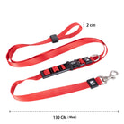 Swissplus Urban Paws Crimson Red Hands-Free Ayarlanabilir Köpek Kordonu – 20Mm