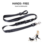 Swissplus Urban Paws Noir Black Hands-Free Ayarlanabilir Köpek Kordonu – 20Mm