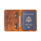 Bloominbag-Viaggio Voyager Chestnut Chic Deri Pasaport Ve Kart Kılıfı-1-milagron.live