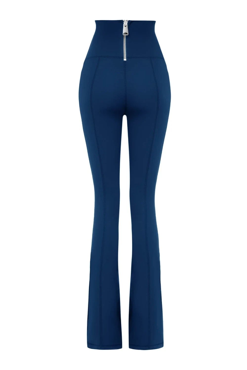 Bo&Po-Annalisa Corset Flare Leggings Blue-Activewear-1-milagron.live