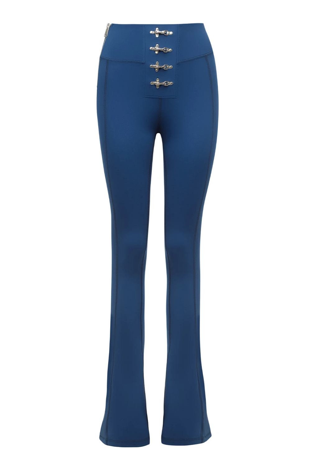 Bo&Po-Gaia Flare Leggings Blue-Tayt-1-milagron.live