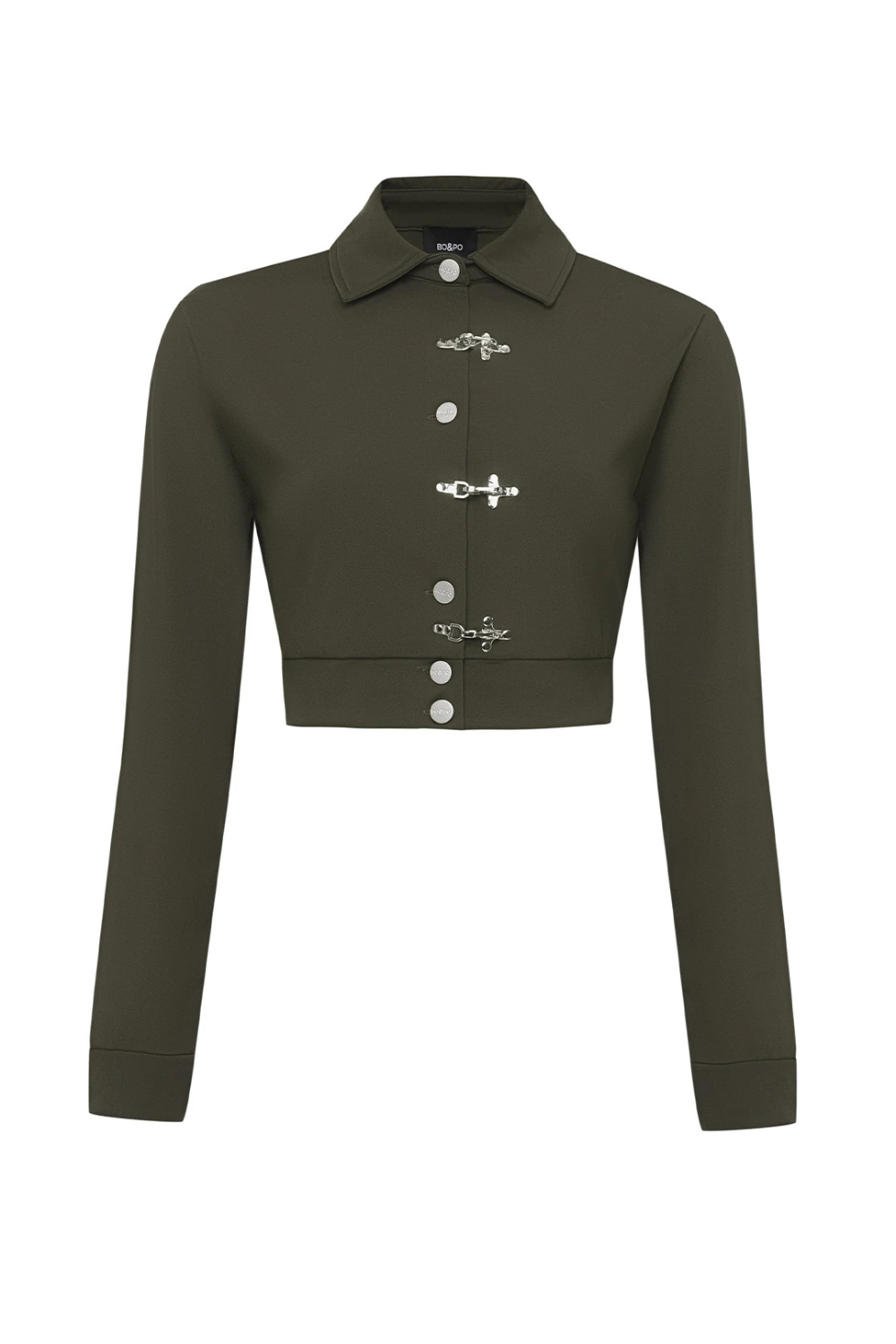 Bo&Po-Gaia Jacket Khaki-Ceket-1-milagron.live