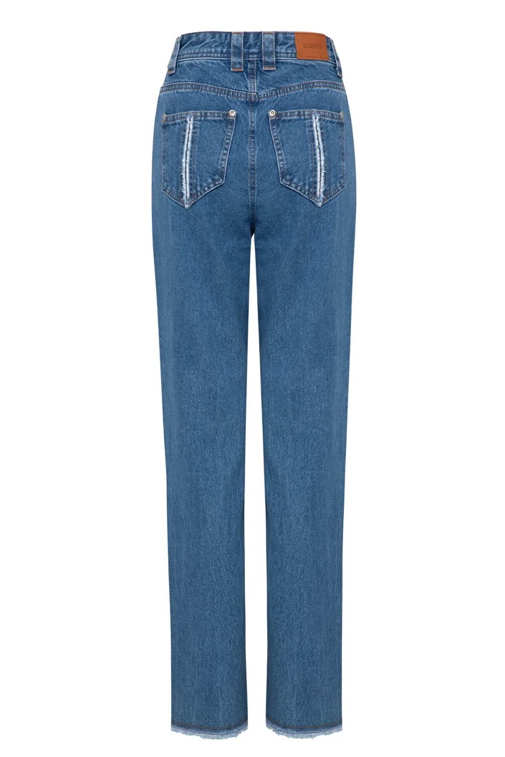 Bo&Po-Gaia Jeans Light Blue-Kot Pantolon-2-milagron.live