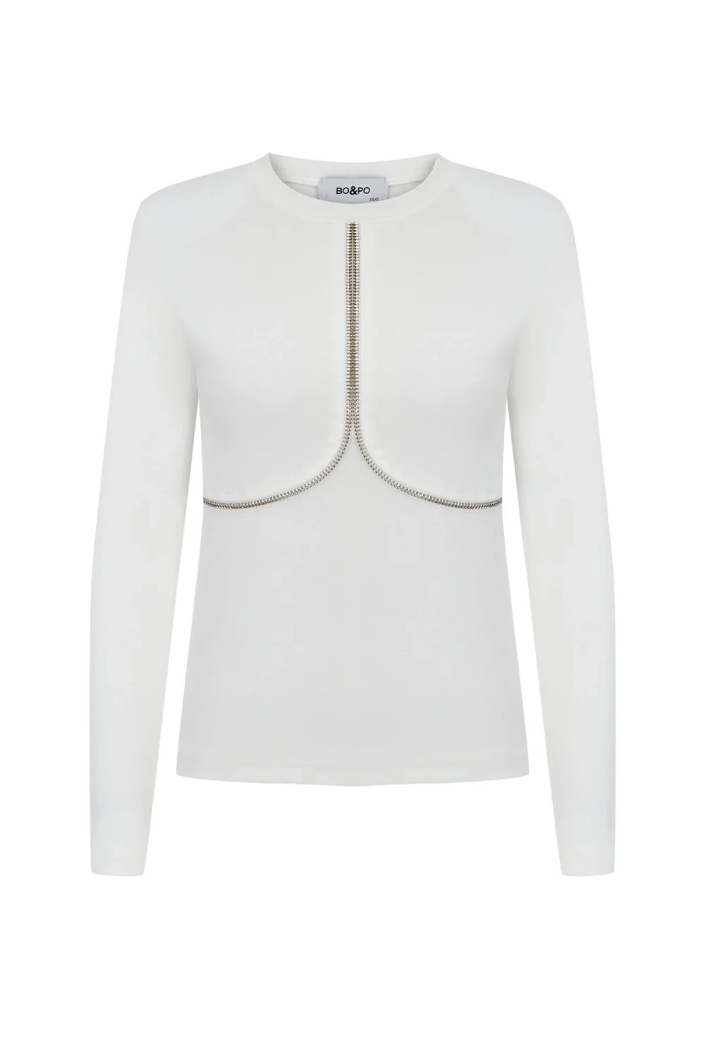 Bo&Po-Lotte Top White-Top-1-milagron.live