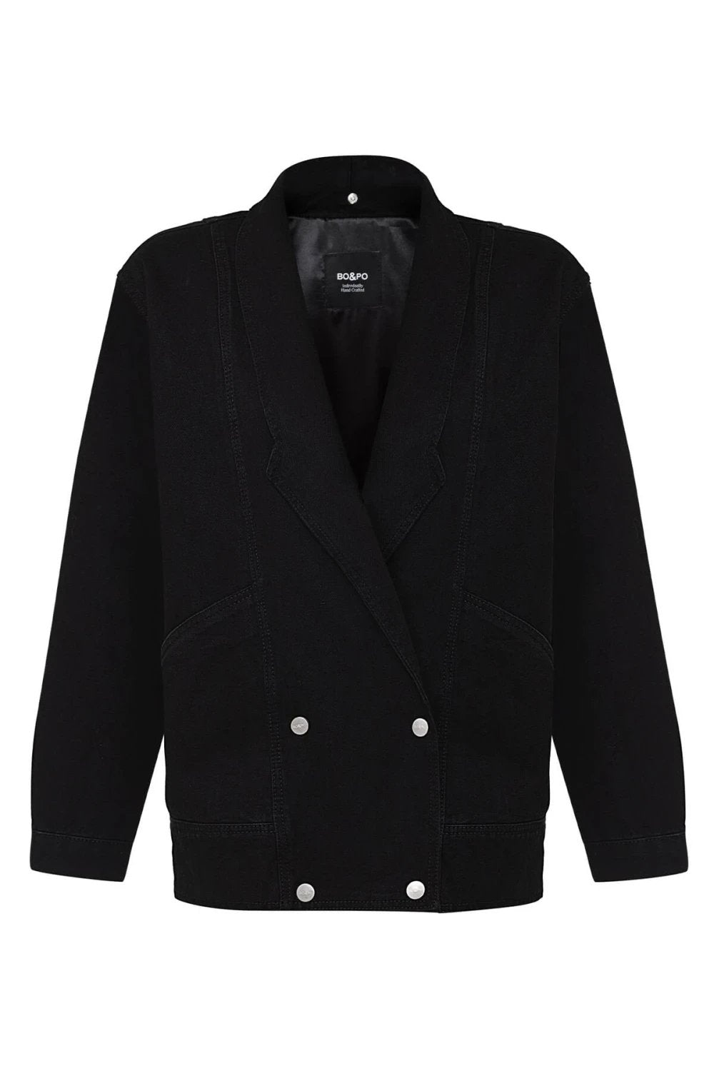 Bo&Po-Raquel Denim Jacket-Dış Giyim-3-milagron.live