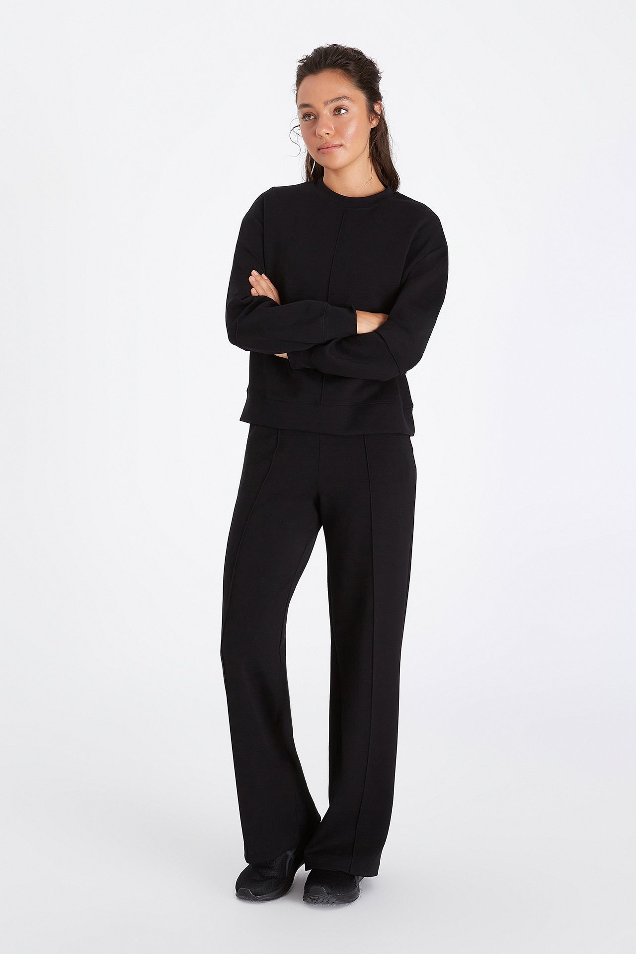 Boboist-Boboist Alisa Sweatshirt Alisa Dikiş Detaylı Sweatshirt-Sweatshirt-1-milagron.live