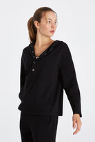 Boboist-Boboist Anna Sweatshirt Anna Kapüşonlu Sweatshirt-Sweatshirt-2-milagron.live