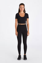 Boboist-Boboist April Kk Crop Top April Kısa Kollu Crop Top-Crop Top-3-milagron.live