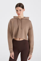 Boboist-Boboist Everly Sweatshirt Everly Kapüşonlu Kısa Sweatshirt-Sweatshirt-1-milagron.live
