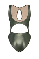 Bonesta-Pimenta Shiny Hunter Green Halter Kesim Mayo-Bikini & Mayo-6-milagron.live