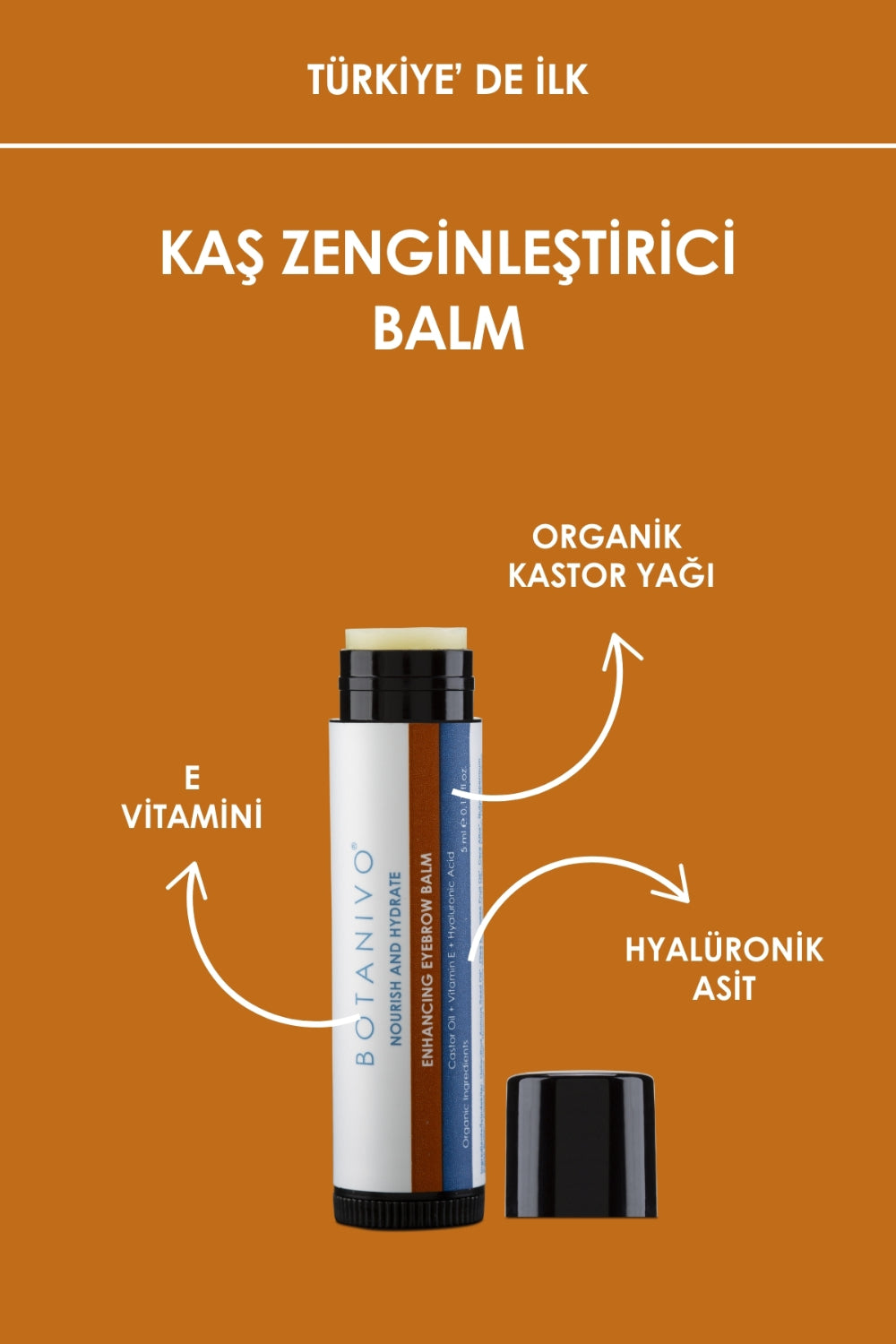 Botanivo-Botanivo Kaş Ve Tırnak Bakım Seti | Zengin Kaşlar & Bakımlı Tırnaklar İçin Özel | Organik İçerikli | 2x5 Ml-Kirpik Serumu-4-milagron.live