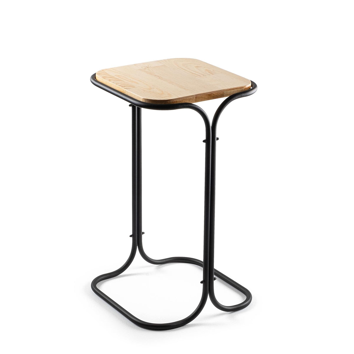 Shb-001-A Dekoratif Ahşap Metal Sehpa 