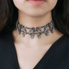Jr. Secret Of The Universe Beyaz Kristal İKonik Dragon Choker/Kolye