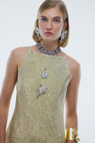 Jr. Secret Of The Universe Beyaz Kristal İKonik Dragon Choker/Kolye