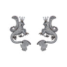 Secret Of Stamboul Beyaz Efsanevi Dragon Küpe