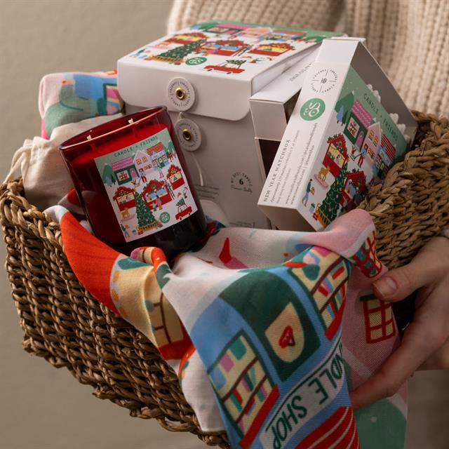 Candle + Friends-Christmas Collection Yeni Yıl Cam Mum Medium-Mum-4-milagron.live