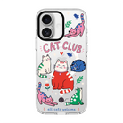 Cat Club-Clear Kılıf Magsafe Özellikli - Iphone 17E