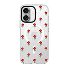 Flower Power-Clear Kılıf Magsafe Özellikli - Iphone 16