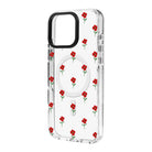 Flower Power-Clear Kılıf Magsafe Özellikli - Iphone 16