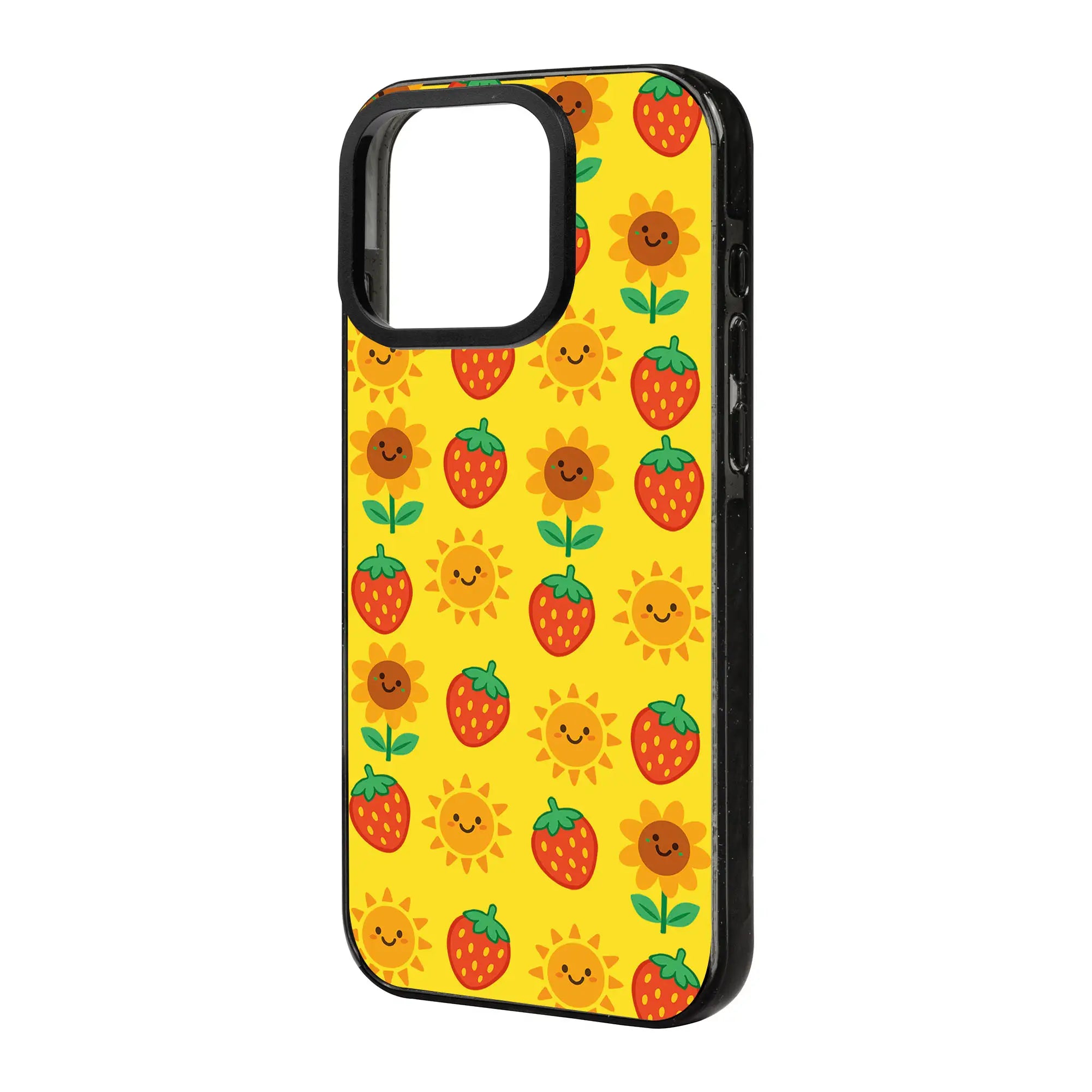 Happy Berry Bloom-Power Kılıf - Iphone 16 Pro Max