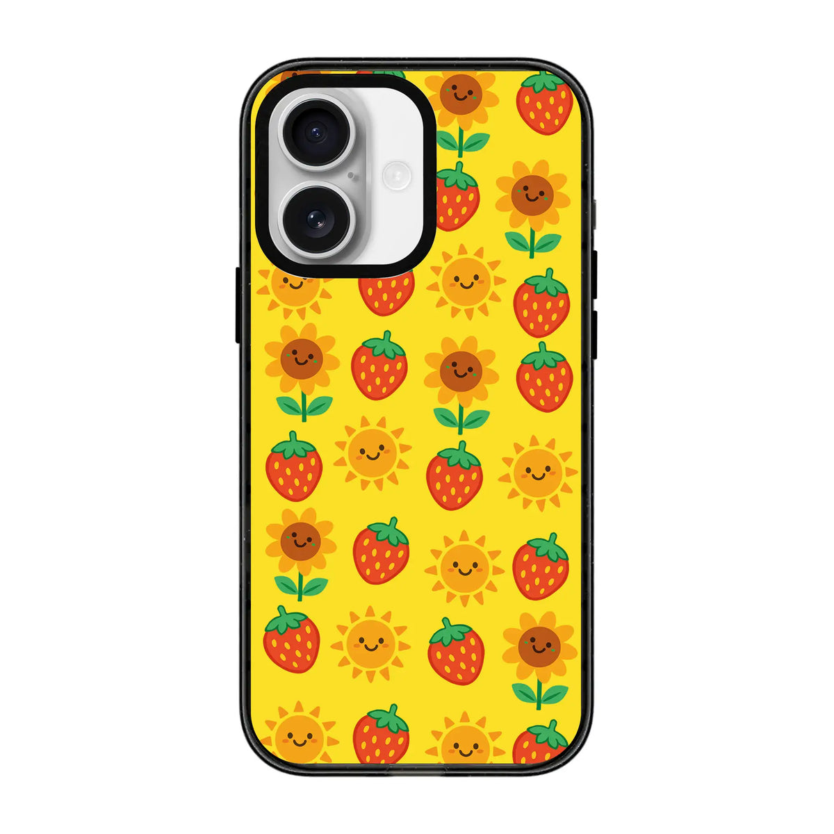 Happy Berry Bloom-Power Kılıf - Iphone 16