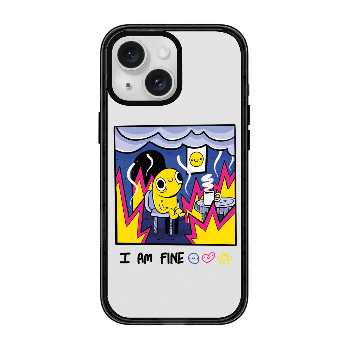 I Am Fine-Power Kılıf - Iphone 15 Plus