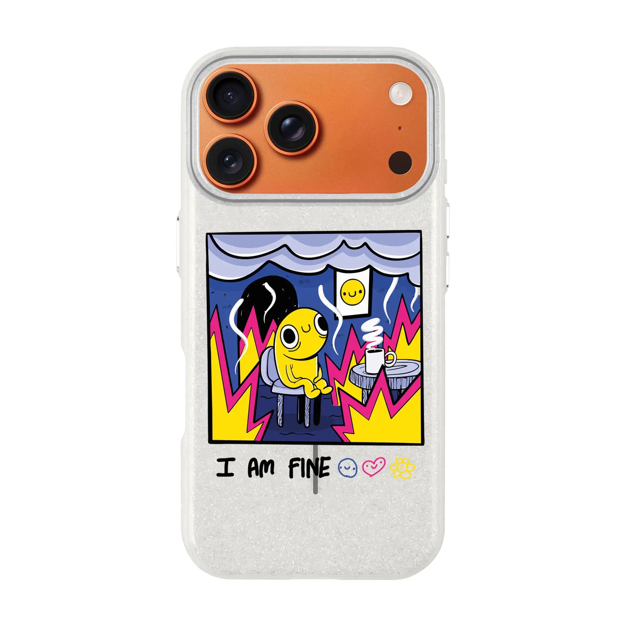 I Am Fine-Radiant Kılıf Magsafe Özellikli - Iphone 17 Pro Max