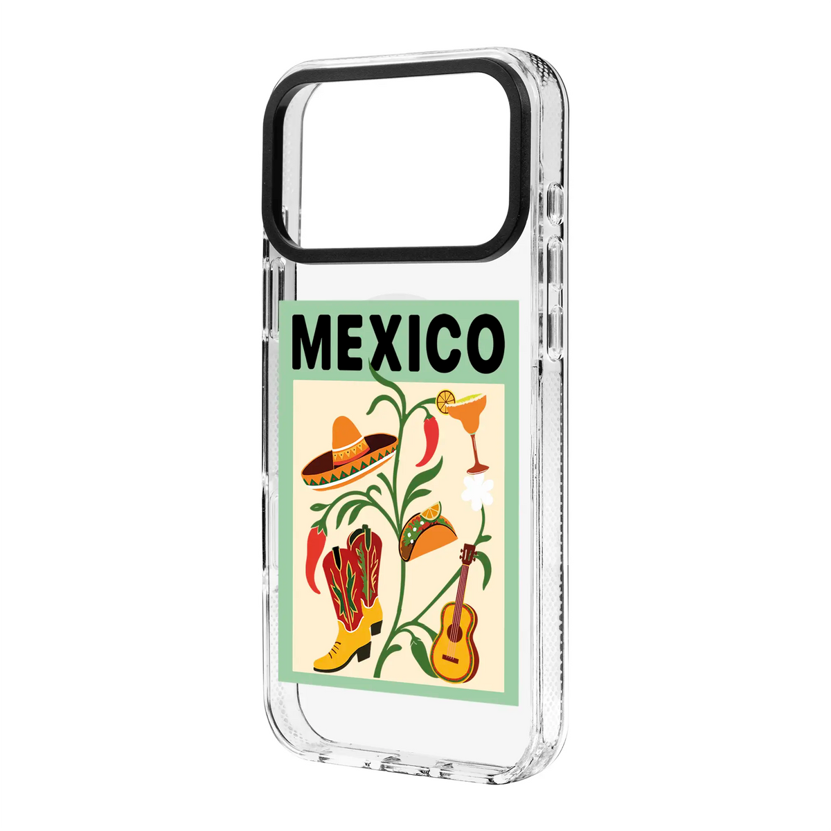 I Am Mexican-Clear Kılıf Magsafe Özellikli - Iphone 17 Pro