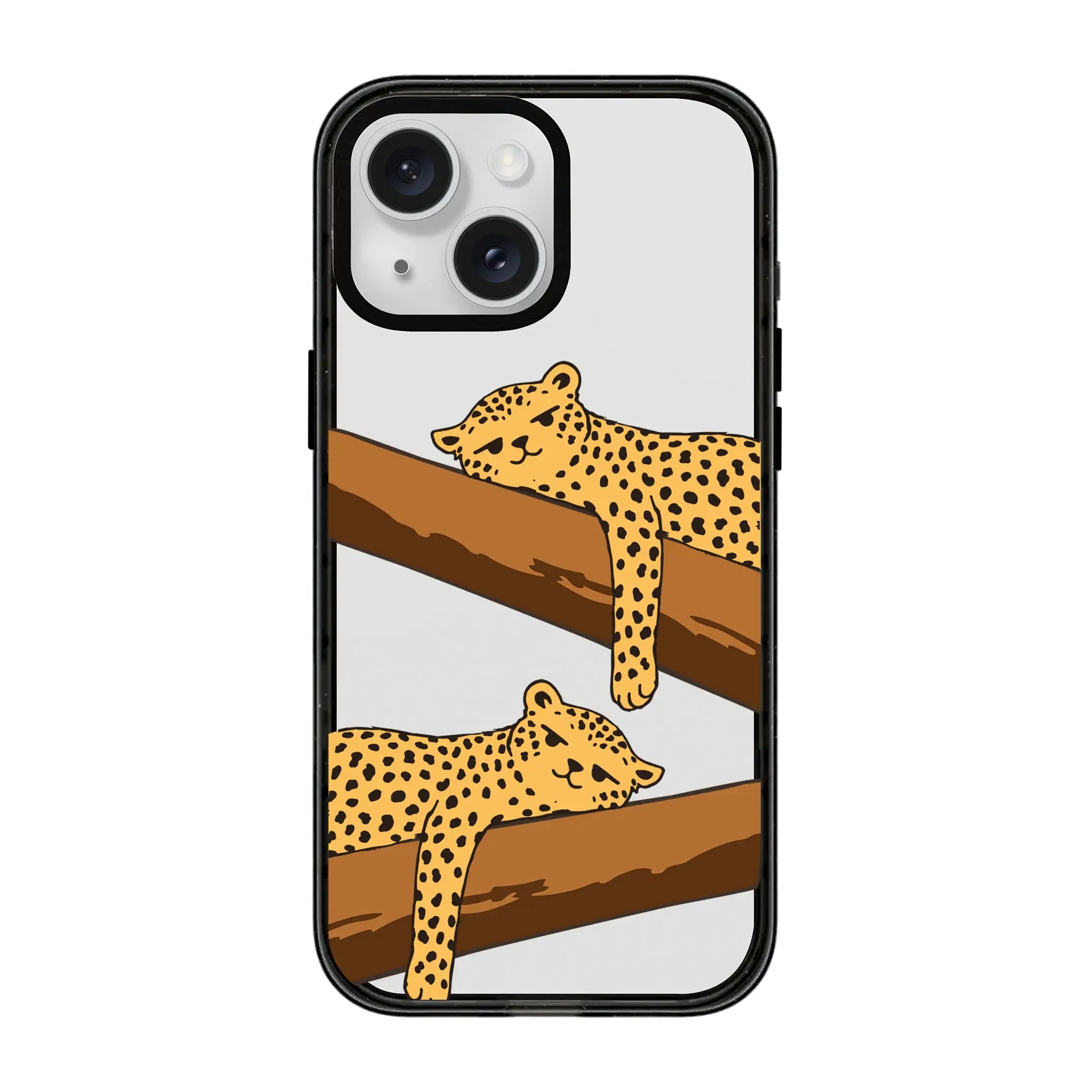 Leopard Siesta-Power Kılıf - Iphone 15 Plus