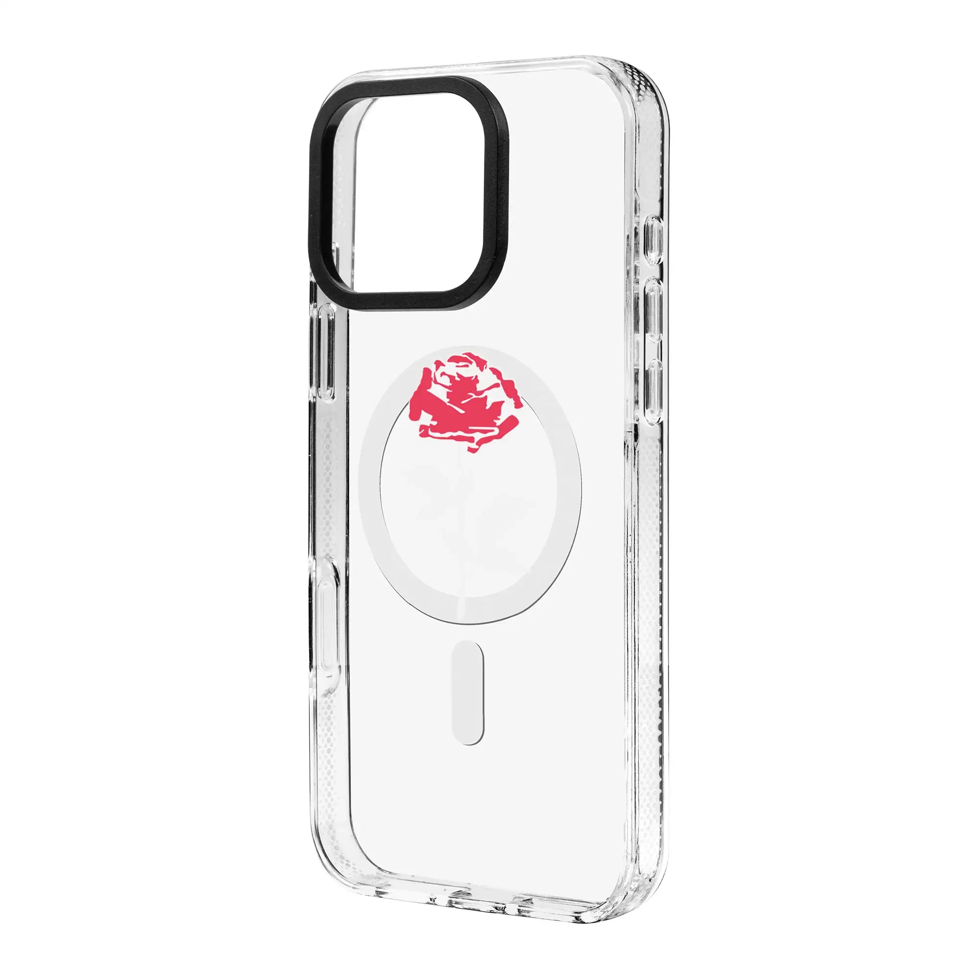 Naturel Rose-Clear Kılıf Magsafe Özellikli - Iphone 16 Pro