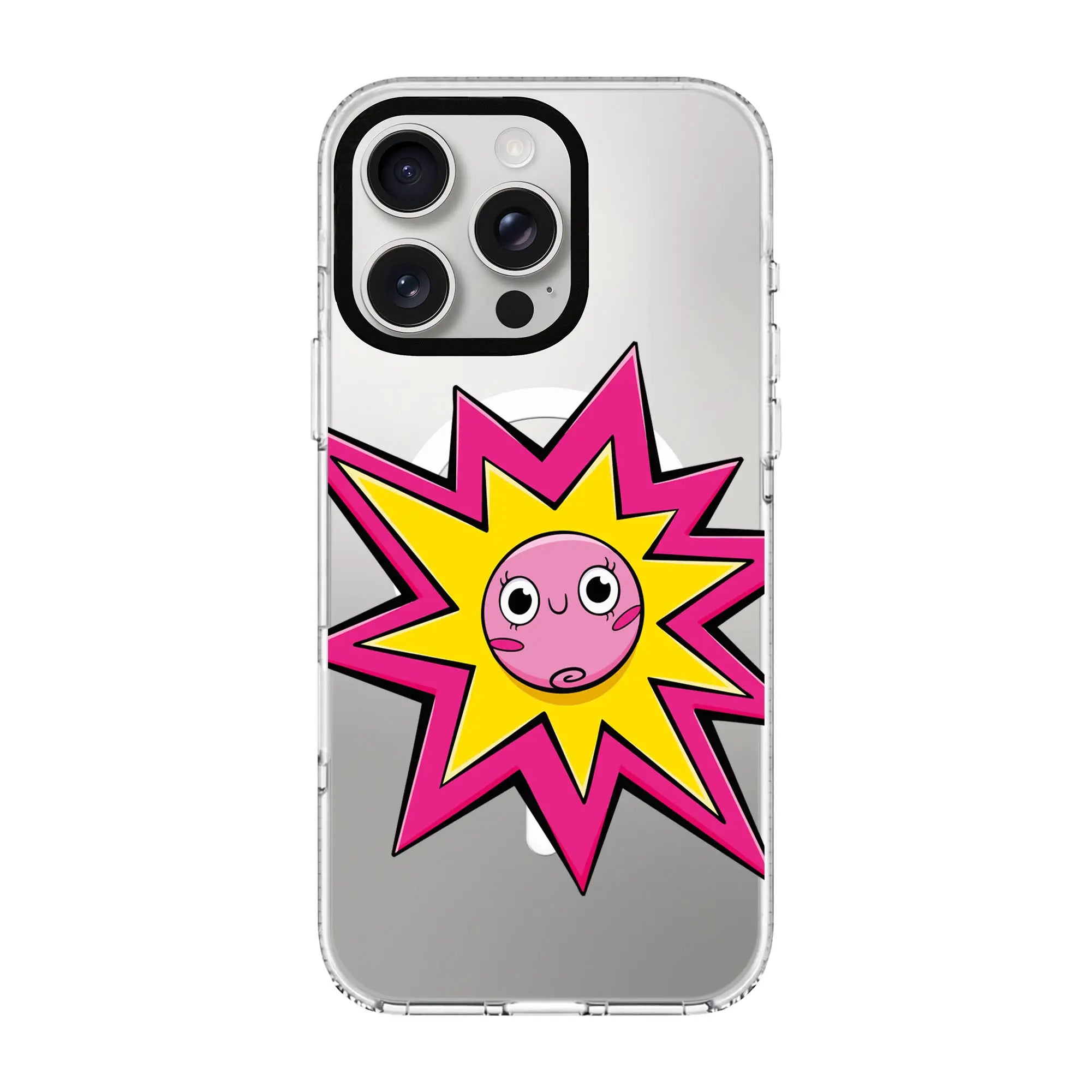 Pop Princesses-Clear Kılıf Magsafe Özellikli - Iphone 15 Pro
