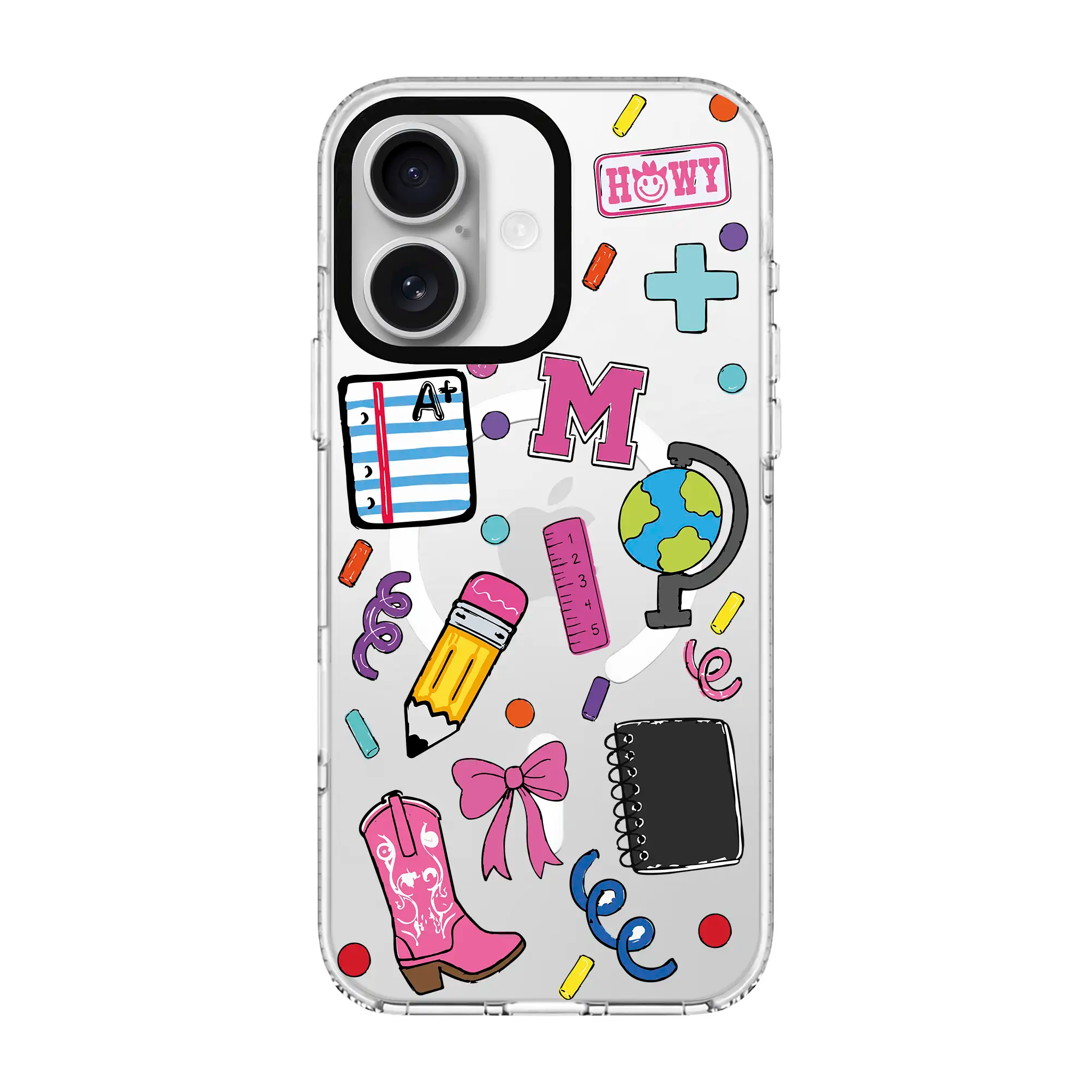School Crush-Clear Kılıf Magsafe Özellikli - Iphone 17E