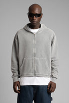 Catch-Baskılı Fermuarlı Sweatshirt-Sweatshirt-4-milagron.live