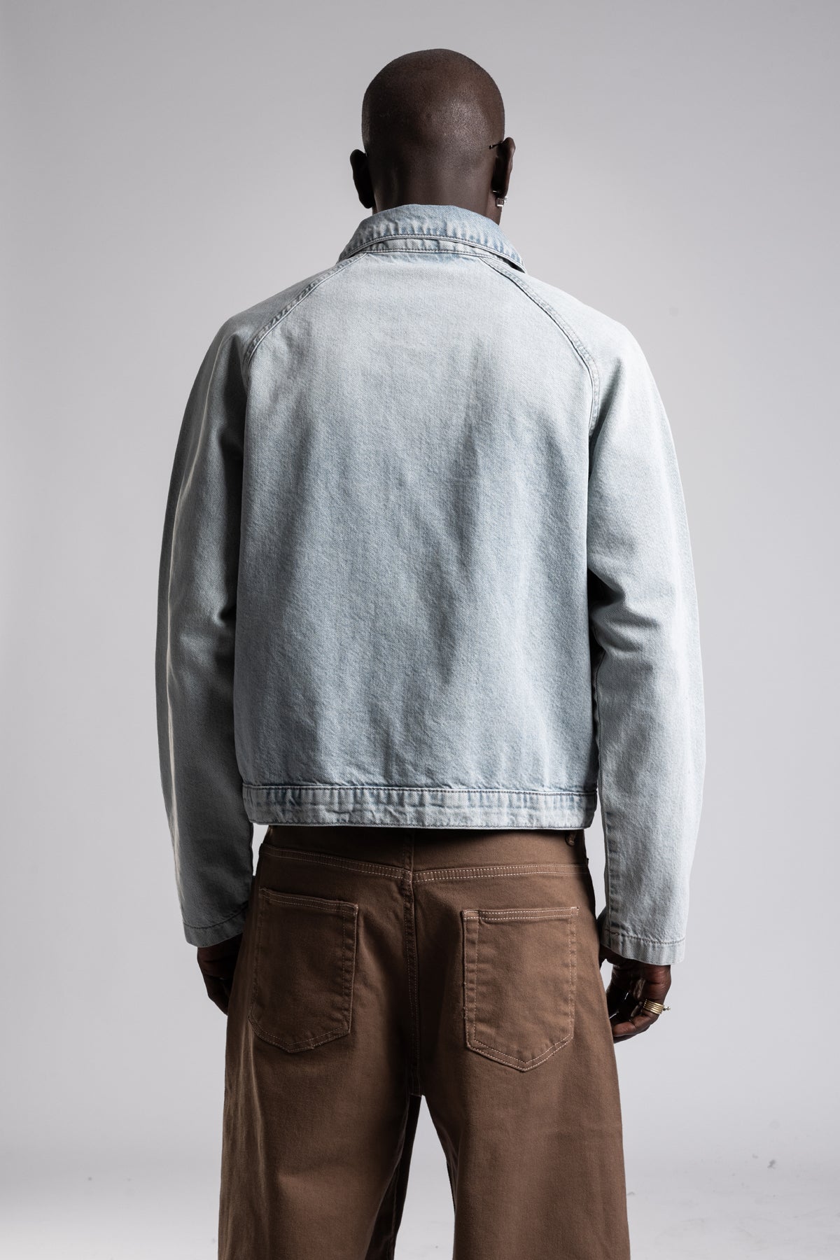 Catch-Büyük Ön Cepli Nakışlı Denim Ceket-Ceket-7-milagron.live