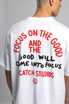 Good Will Kabartma Baskılı T-Shirt