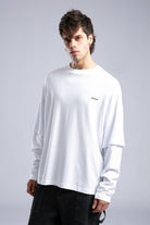 Catch-Minimal Logo Detaylı Basic İnce Sweatshirt-Sweatshirts & Hoodies-8-milagron.live