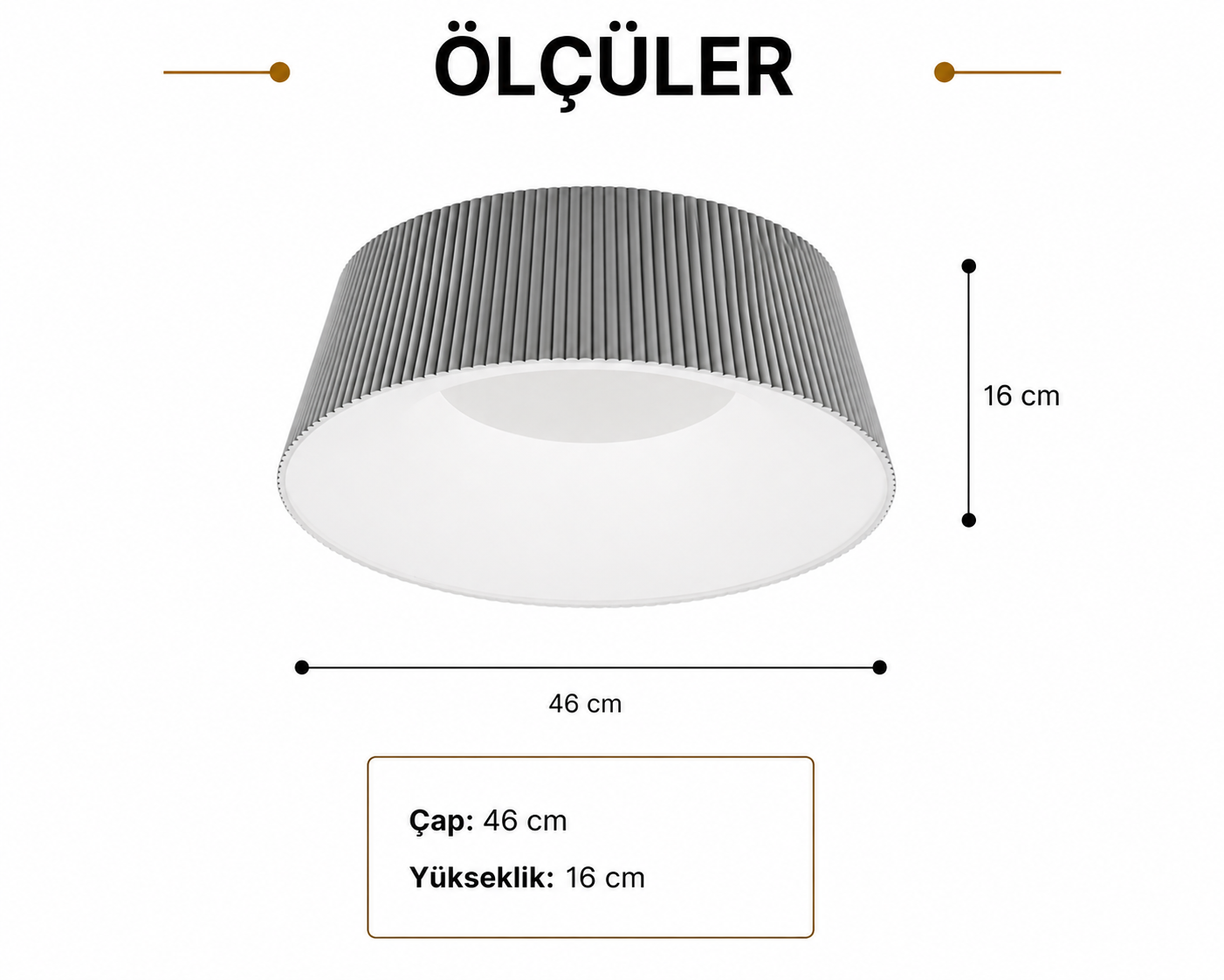 Lumiana-Liano Plafonyer Renk:Gri-Beyaz-Avize-5-milagron.live