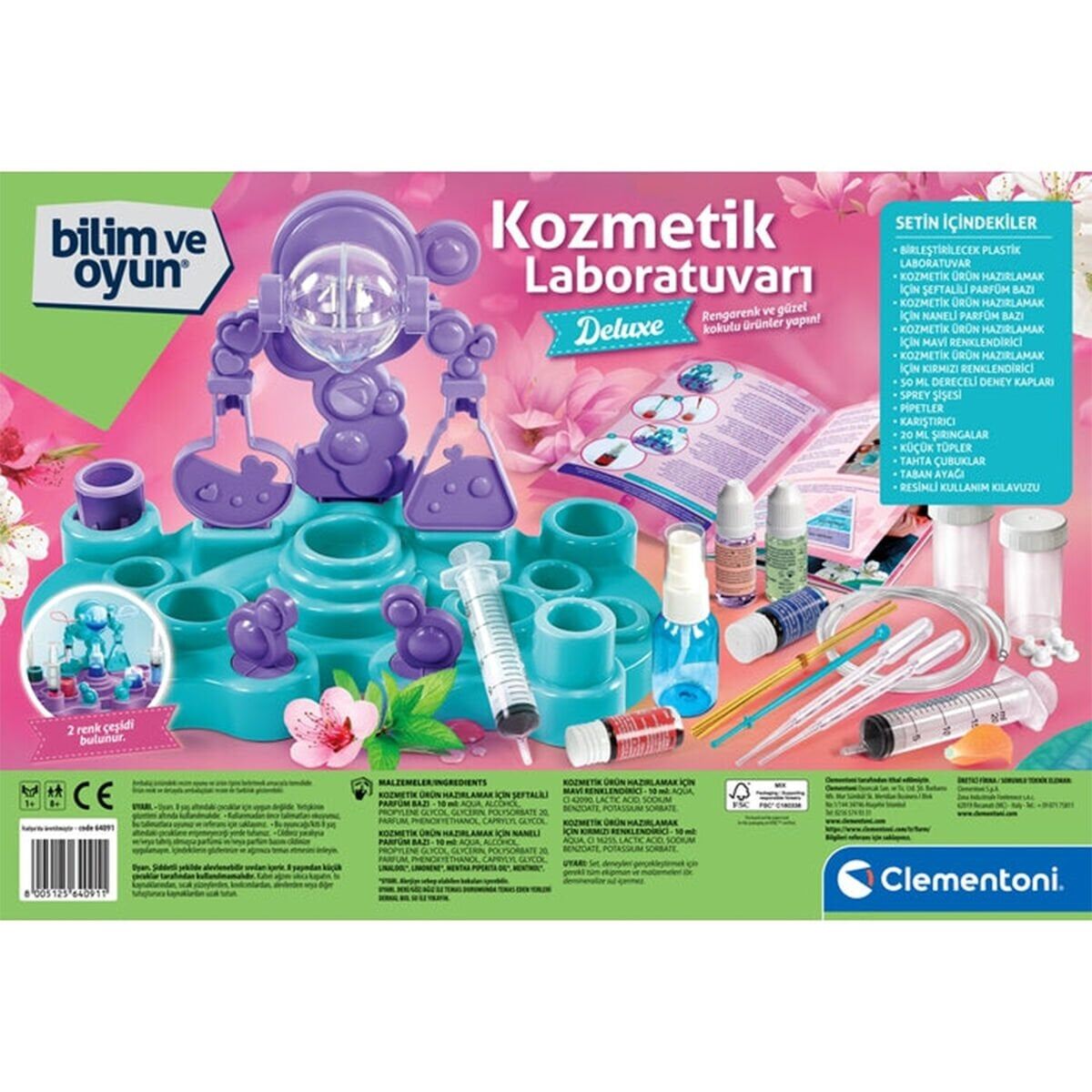 64091 Bilim Ve Oyun - Kozmetik Laboratuvarı +8 Yaş