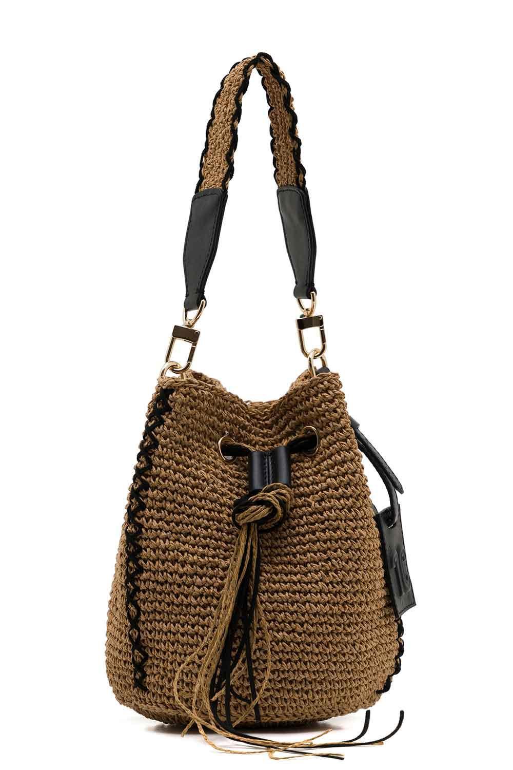 Clentti-Micro Bag Tan-Omuz Çantası-1-milagron.live