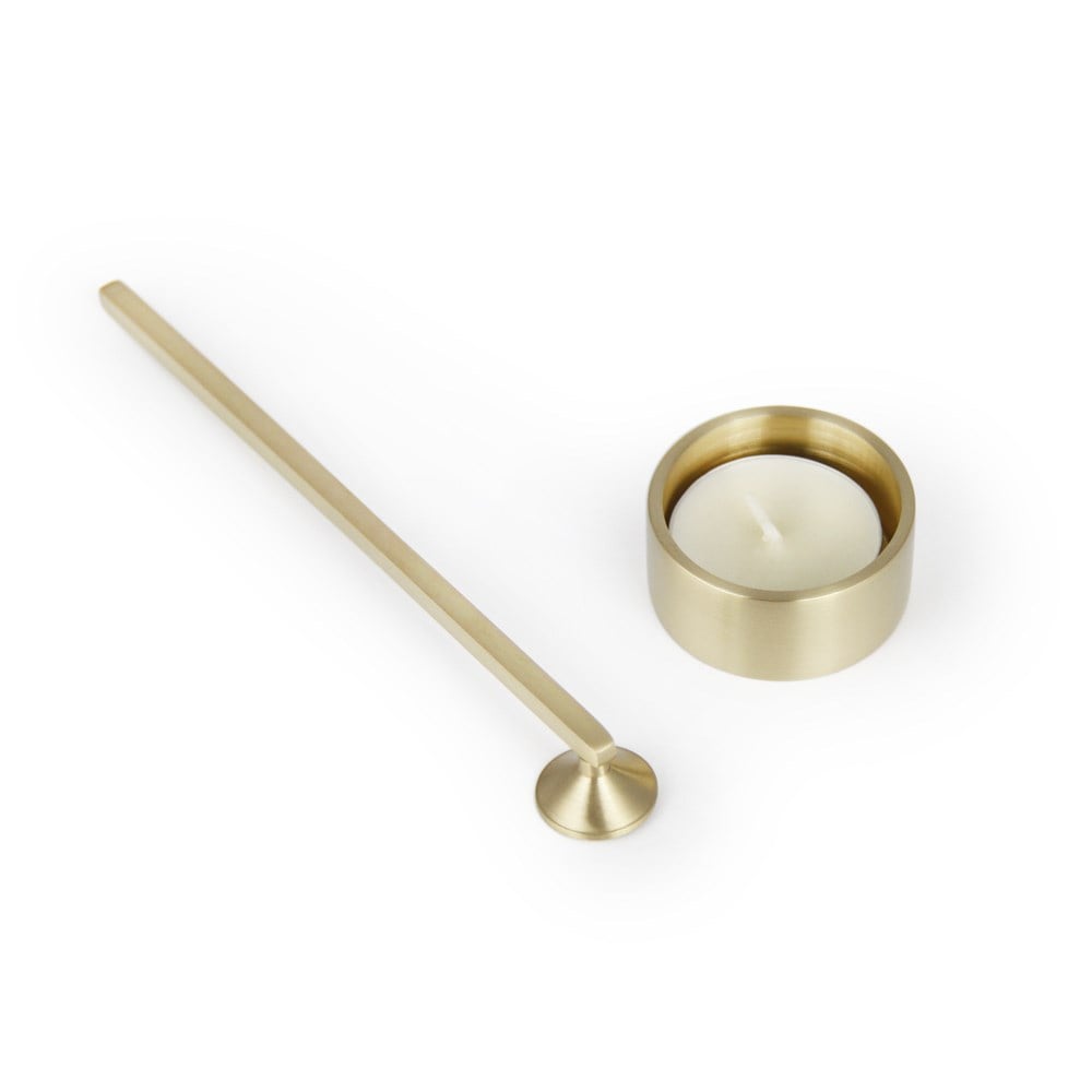 Coho Objet-Brazen şık Prinç Tealigt 2 Li Set & Mum Söndürücü Set-Mum Söndürücü-2-milagron.live