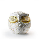 Coho Objet-Coho Art Tılsımlı Baykuş El Yapımı Sanatsal Dekoratif Obje Pearl White-Biblo-3-milagron.live