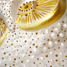 Coho Objet-Coho Art Tılsımlı Baykuş El Yapımı Sanatsal Dekoratif Obje Pearl White-Biblo-4-milagron.live